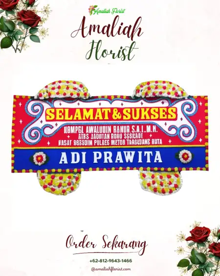 Papan Bunga Ucapan Selamat Supiturang